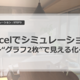 STEP3 家計シミュレーション｜未来のお金は“グラフ2枚”で見える化できる